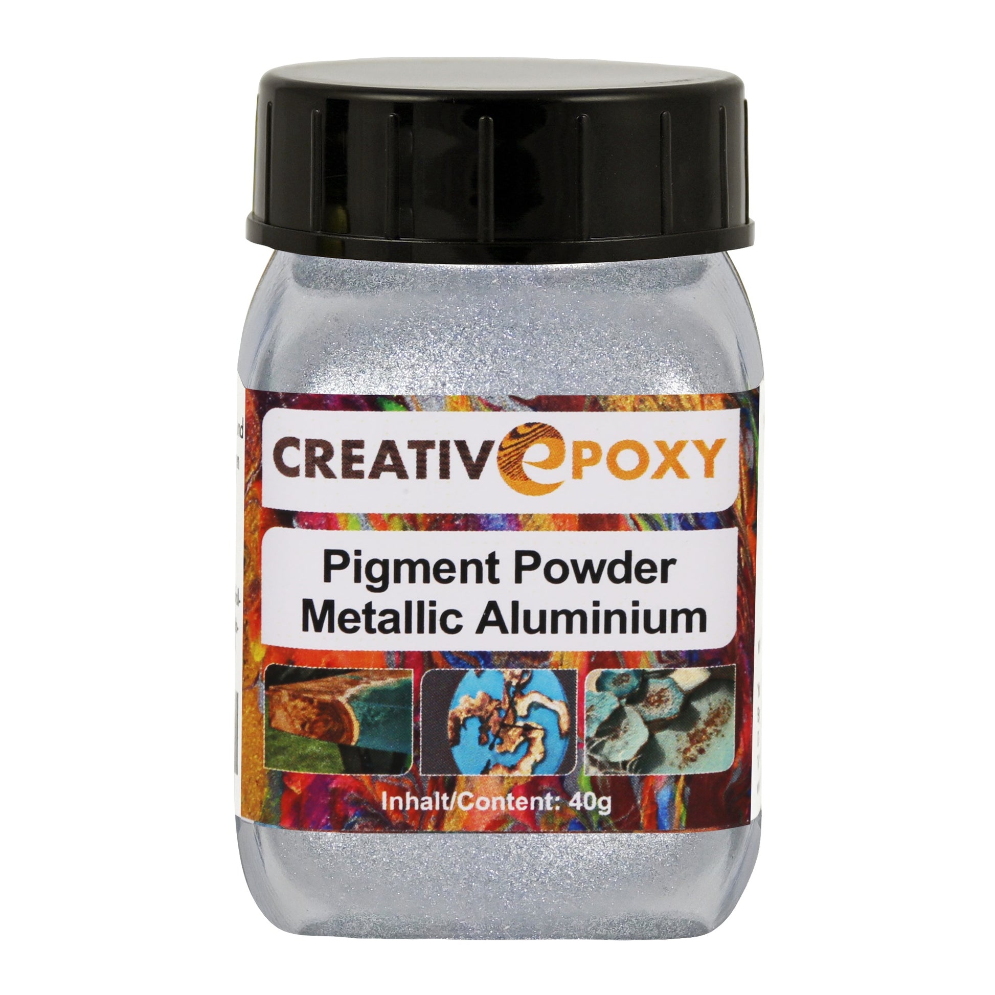 Metallic Powder Pigment Aluminium 40g - Main Image